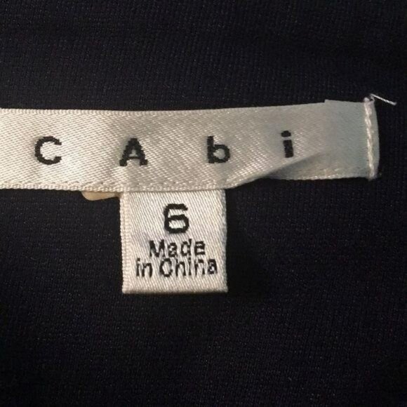 Cabi Black A-Line Skirt Size 6 Mid-Calf Length Classic Design Machine Washable W - Picture 4 of 5